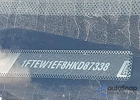 2017 Ford F-150 Lariat из США, поврежденный, VIN 1FTEW1EF8HKD87338